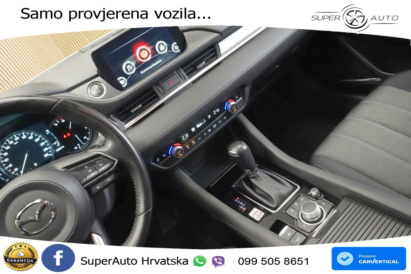Mazda 6 Sport Combi 2.5 SKYACTIV-G (194 KS) SKYACTIV-Drive MATRIX+GR SJED+KAM