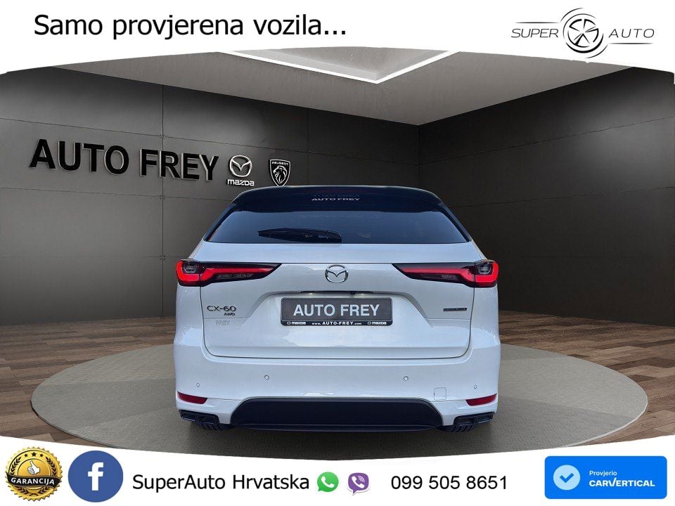Mazda CX-60 3.3 e-Skyactiv D (254 KS) AWD Automatic MATRIX+GR SJED+KAM