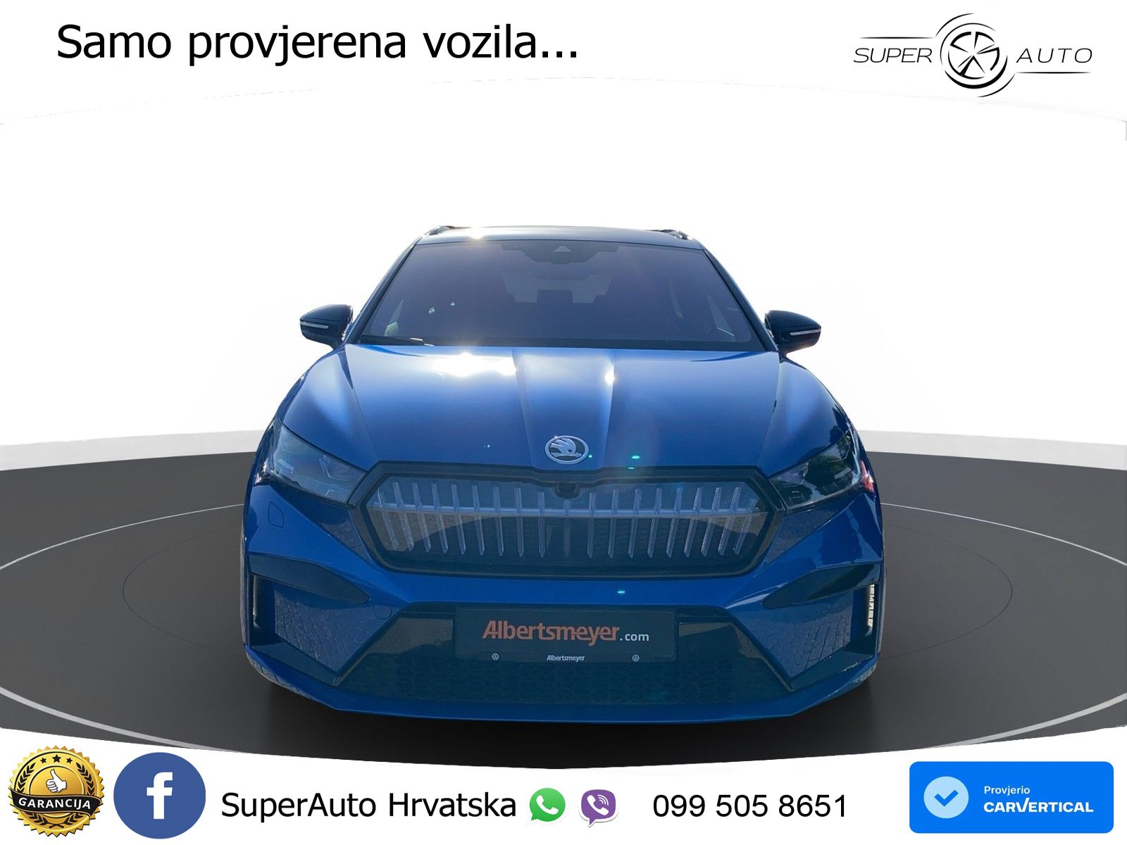 Škoda Enyaq iV 80x 82 kWh (265 KS) AWD SportLine LED+GR SJED+ACC