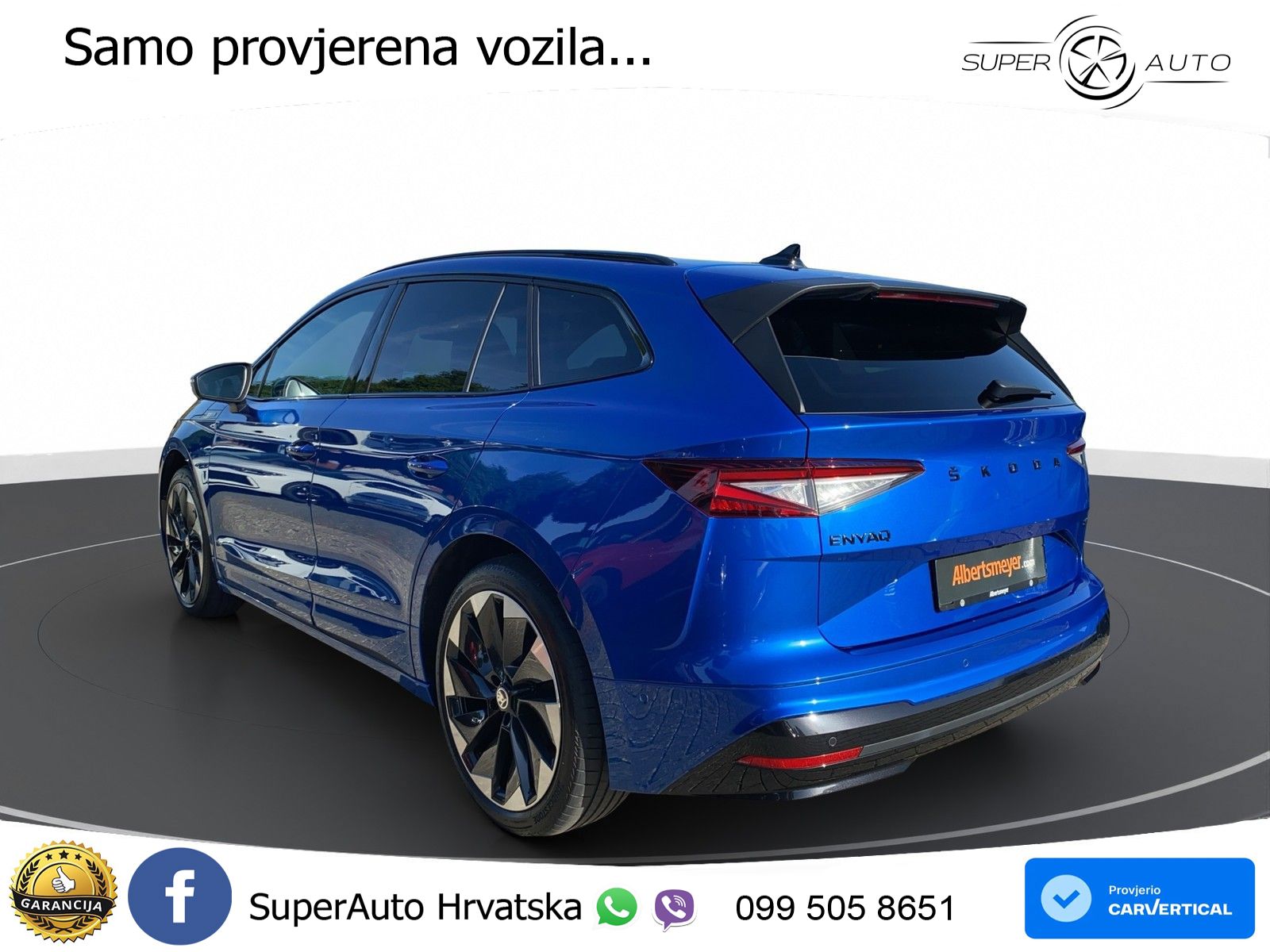 Škoda Enyaq iV 80x 82 kWh (265 KS) AWD SportLine LED+GR SJED+ACC