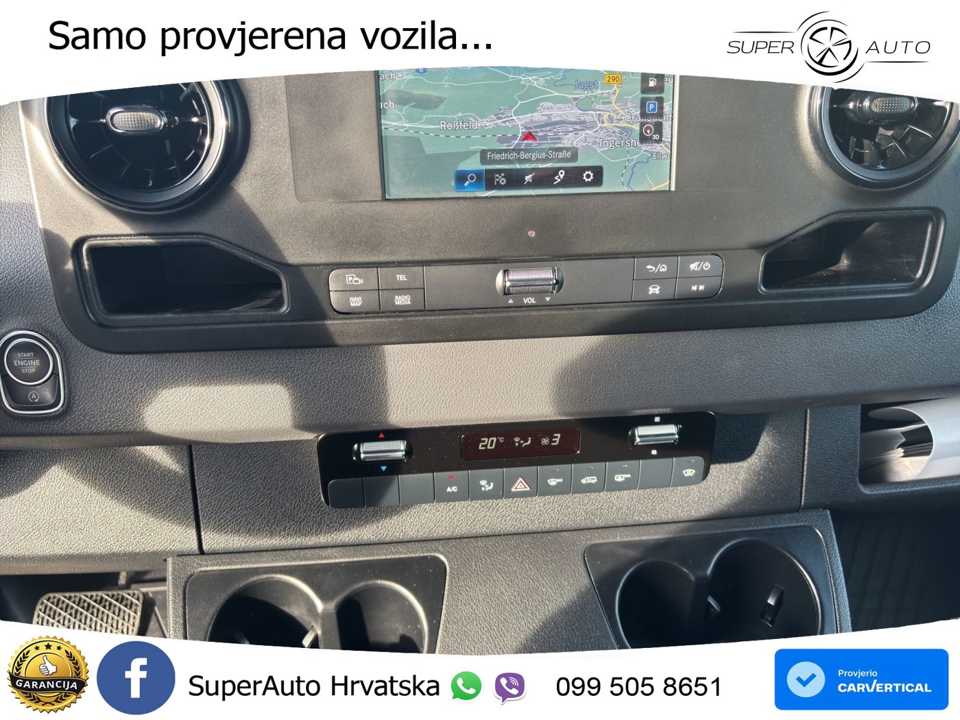 Mercedes-Benz Sprinter 317 CDI Hochdach Kasten AUT Akustikglas 170 KS