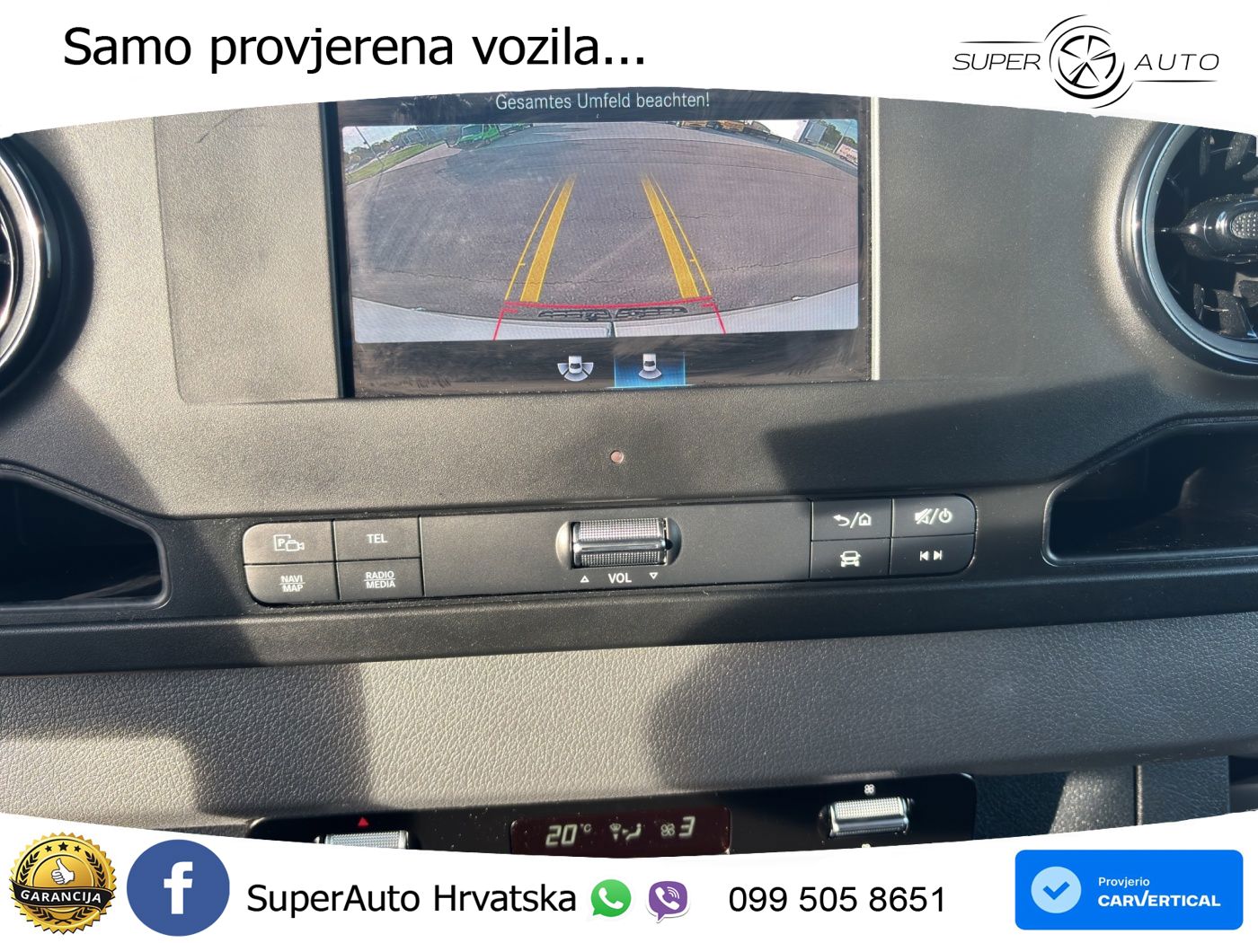 Mercedes-Benz Sprinter 317 CDI Hochdach Kasten AUT Akustikglas 170 KS