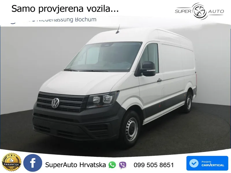Volkswagen Crafter Kasten mittel Sitzhzg. Navi Klima Kamera 140 KS