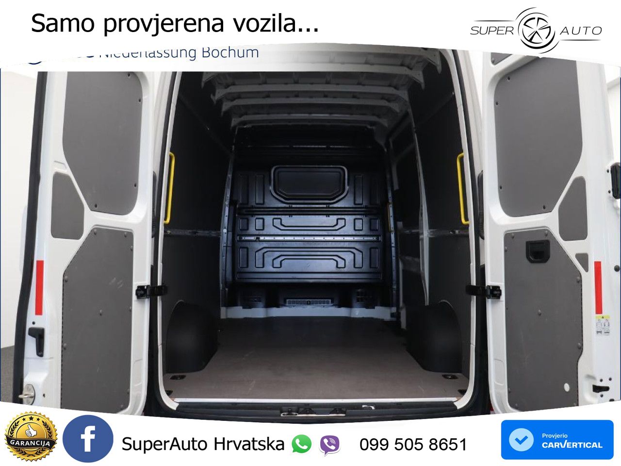 Volkswagen Crafter Kasten mittel Sitzhzg. Navi Klima Kamera 140 KS