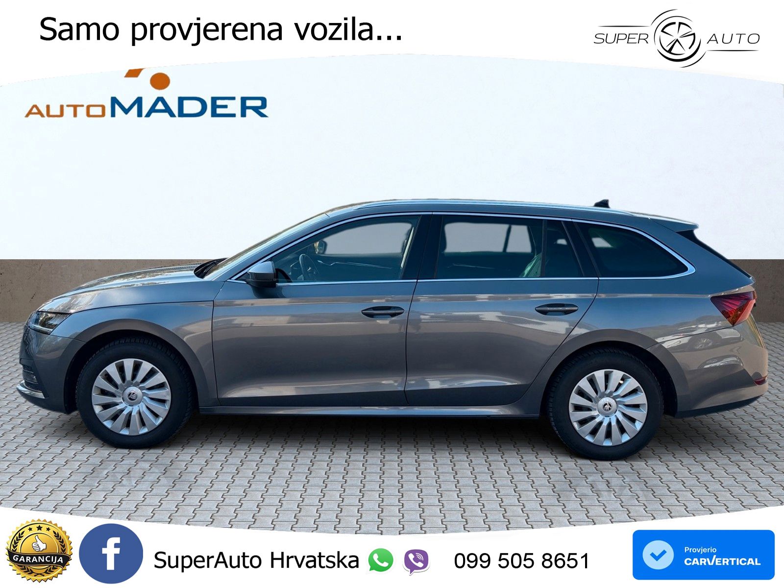 Škoda Octavia Combi 2.0 TDI (150 KS) 4x4 DSG LED+GR SJED+ACC