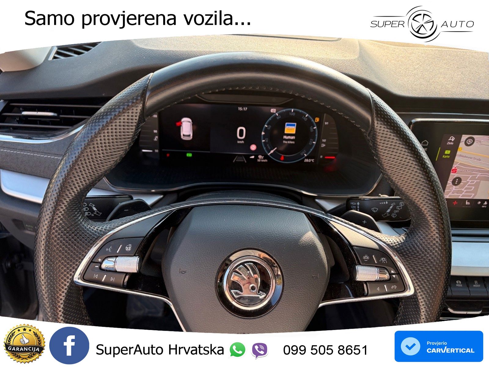 Škoda Octavia Combi 2.0 TDI (150 KS) 4x4 DSG LED+GR SJED+ACC