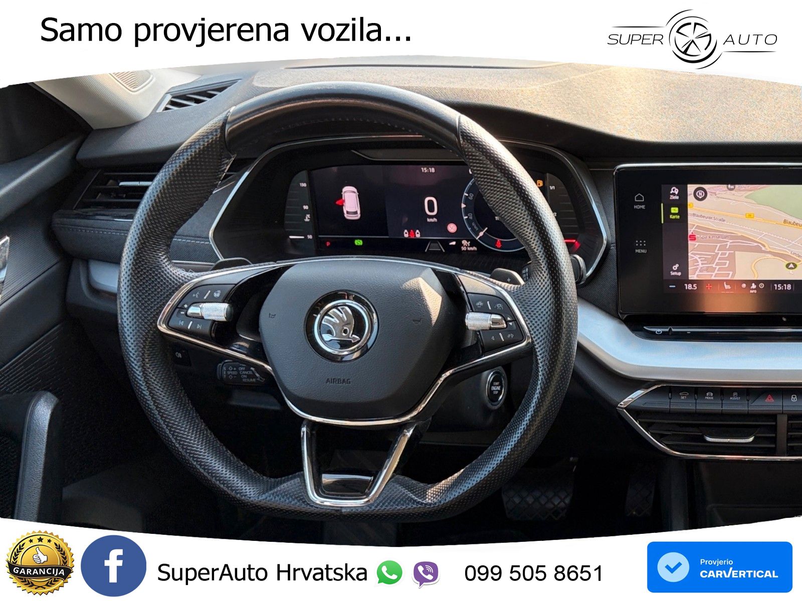 Škoda Octavia Combi 2.0 TDI (150 KS) 4x4 DSG LED+GR SJED+ACC