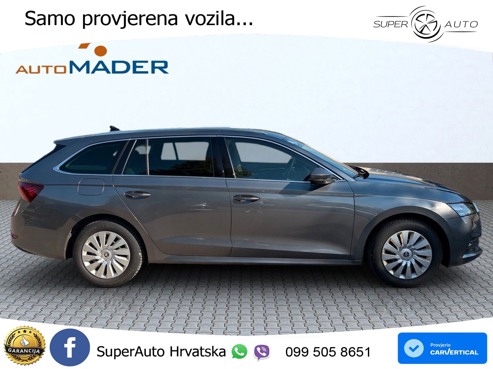 Škoda Octavia Combi 2.0 TDI (150 KS) 4x4 DSG LED+GR SJED+ACC