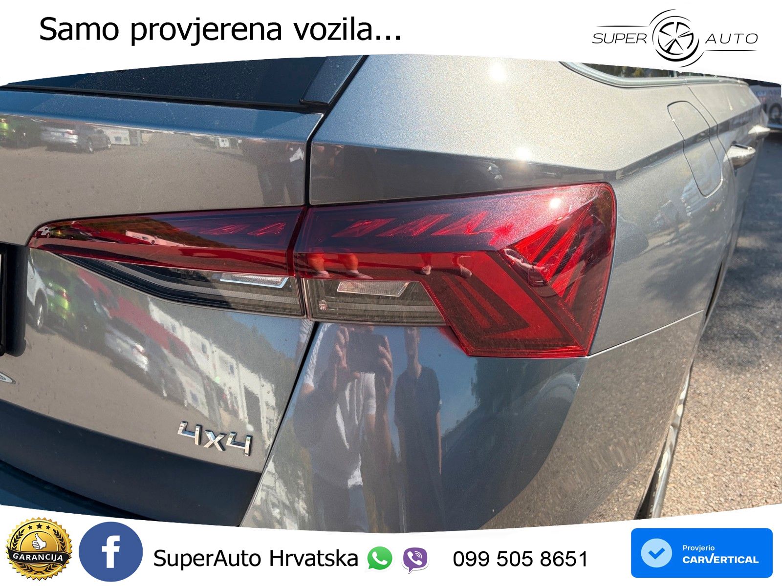 Škoda Octavia Combi 2.0 TDI (150 KS) 4x4 DSG LED+GR SJED+ACC