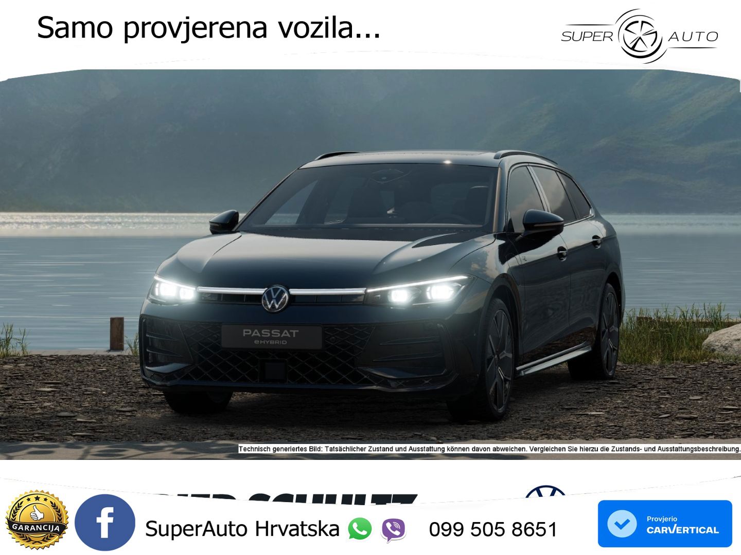 Volkswagen Passat Variant 1.5 TSI (272 KS) eHybrid DSG R-Line MATRIX+GR SJED+KAM