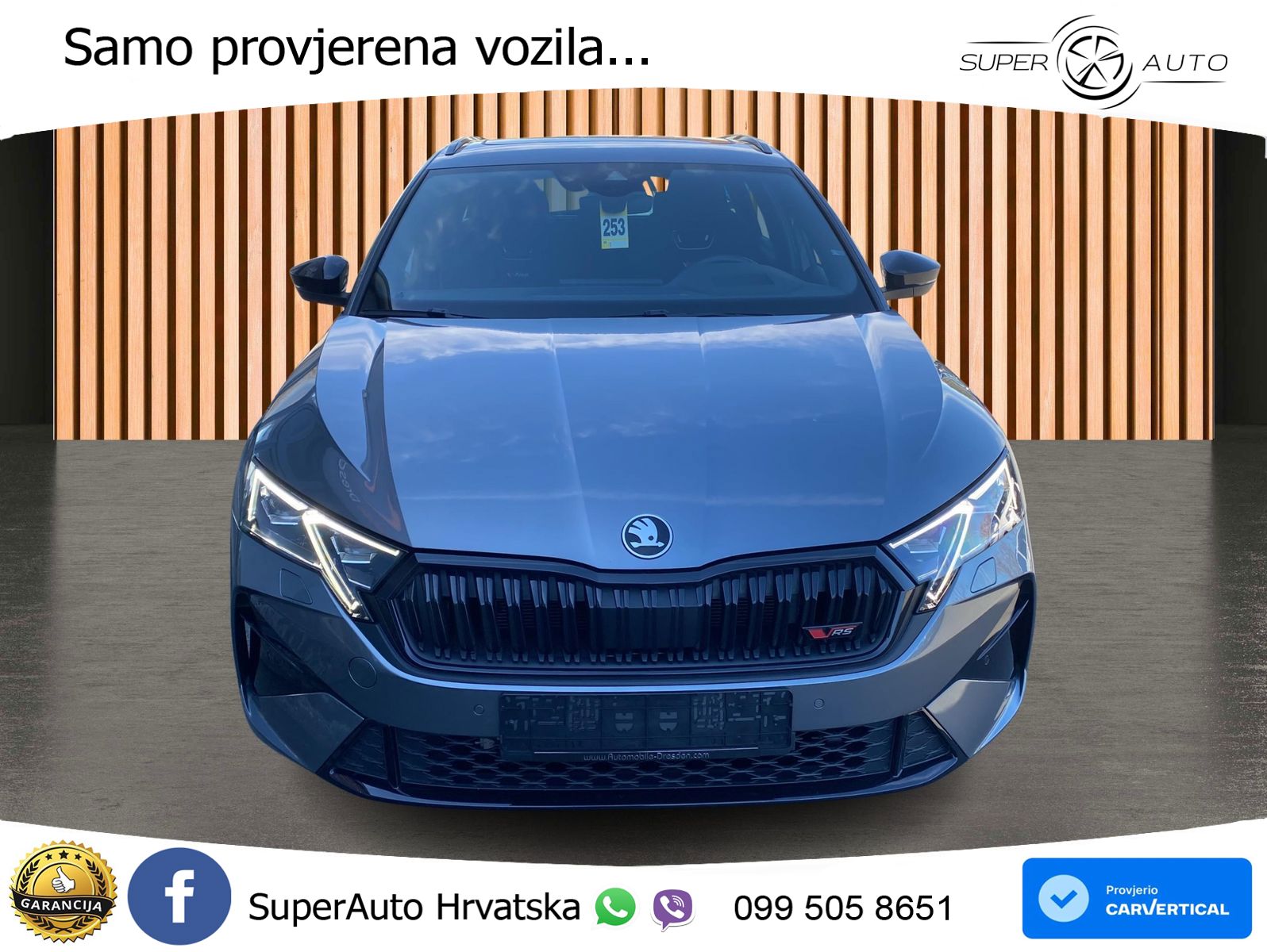 Škoda Octavia Combi RS 2.0 TSI (265 KS) DSG MATRIX+GR SJED+KAM