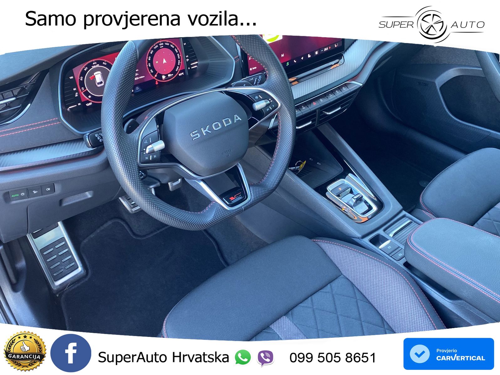 Škoda Octavia Combi RS 2.0 TSI (265 KS) DSG MATRIX+GR SJED+KAM