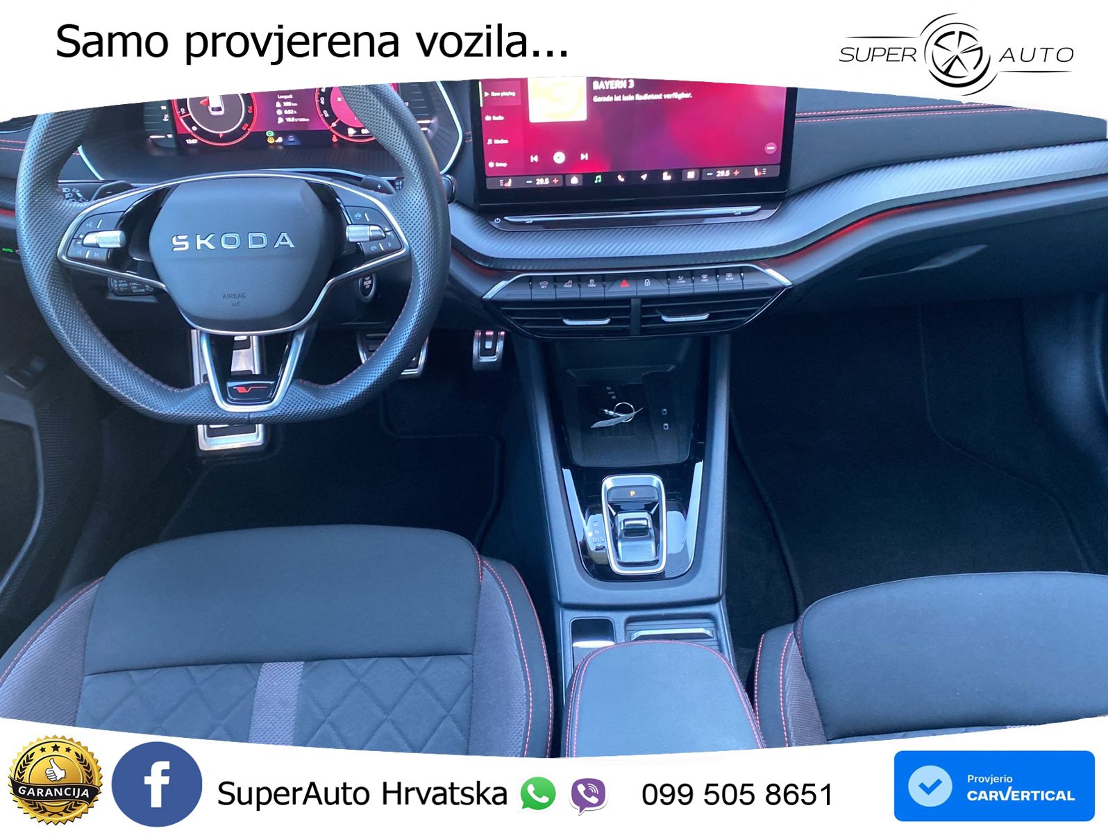 Škoda Octavia Combi RS 2.0 TSI (265 KS) DSG MATRIX+GR SJED+KAM