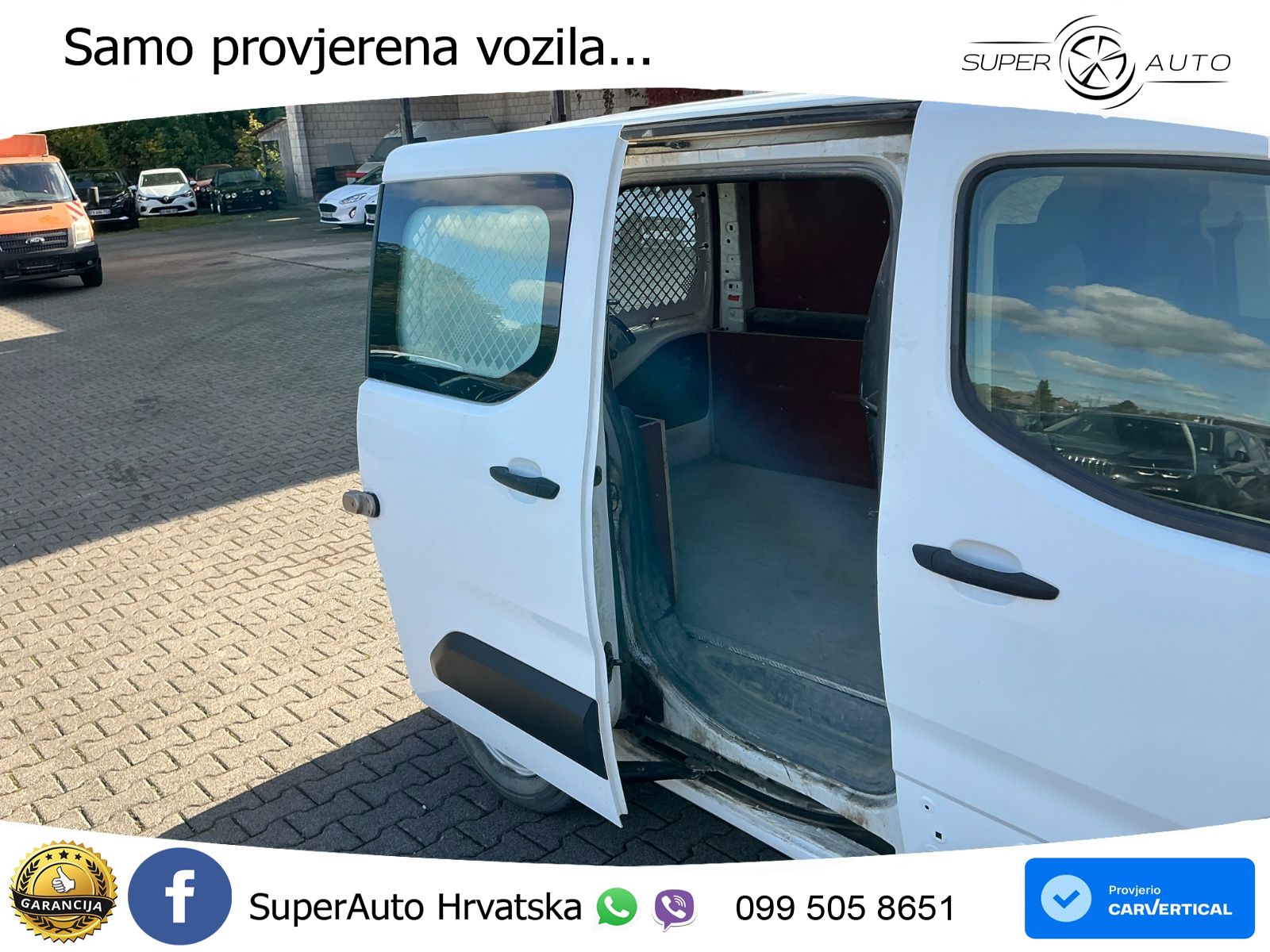 Peugeot Partner 1.5 BlueHDi 100 L1 GripControl,Nav,3 Sit 101 KS