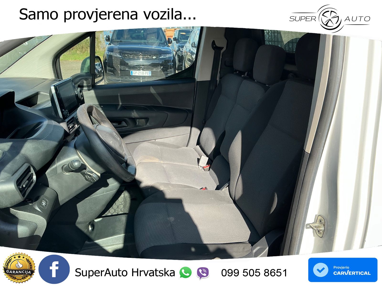 Peugeot Partner 1.5 BlueHDi 100 L1 GripControl,Nav,3 Sit 101 KS