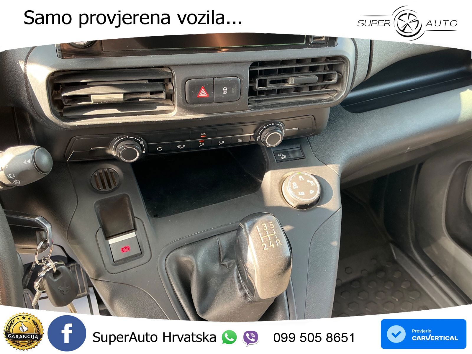 Peugeot Partner 1.5 BlueHDi 100 L1 GripControl,Nav,3 Sit 101 KS