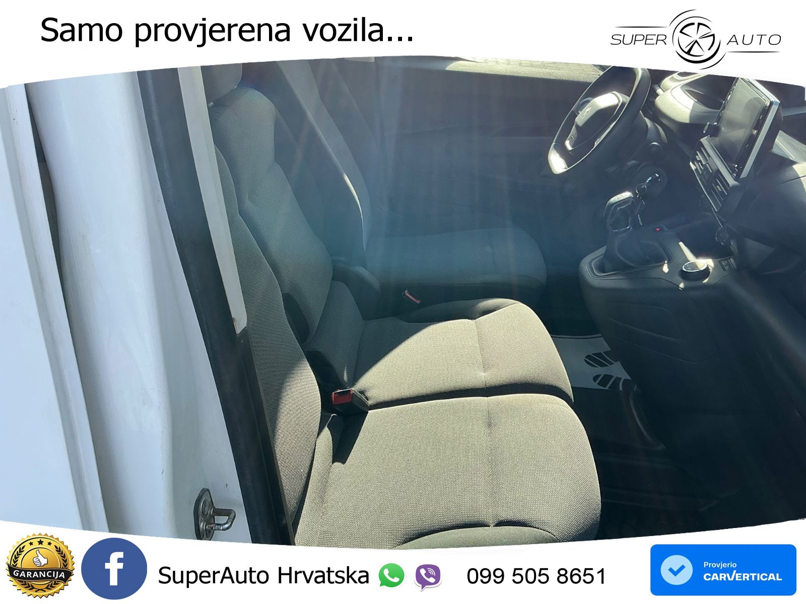 Peugeot Partner 1.5 BlueHDi 100 L1 GripControl,Nav,3 Sit 101 KS