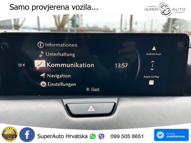 Mazda CX-60 2.5 e-Skyactiv (328 KS) AWD Automatic ACC+HEAD+4xGR SJED+360+PANO