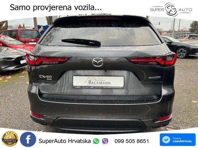 Mazda CX-60 2.5 e-Skyactiv (328 KS) AWD Automatic ACC+HEAD+4xGR SJED+360+PANO