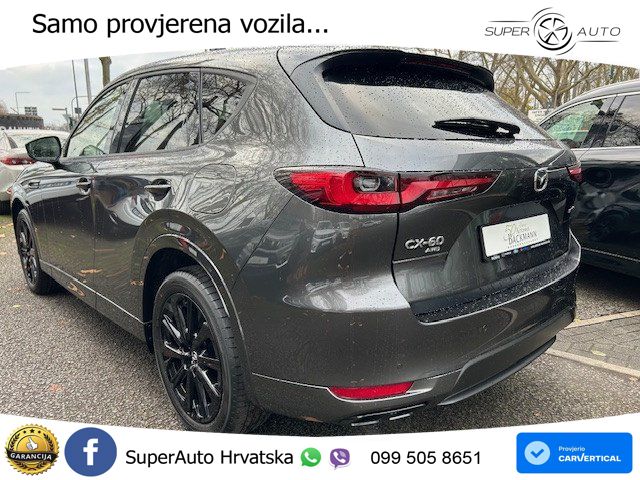 Mazda CX-60 2.5 e-Skyactiv (328 KS) AWD Automatic ACC+HEAD+4xGR SJED+360+PANO