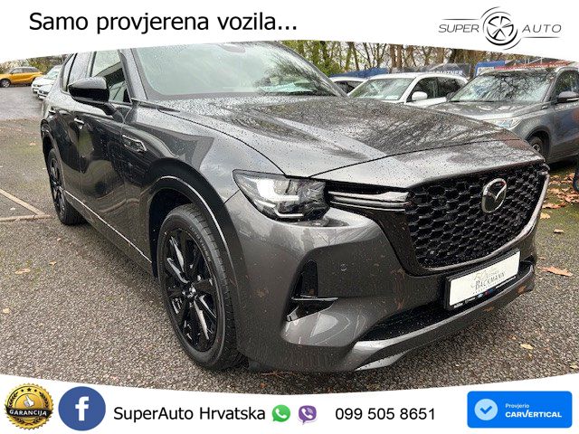 Mazda CX-60 2.5 e-Skyactiv (328 KS) AWD Automatic ACC+HEAD+4xGR SJED+360+PANO