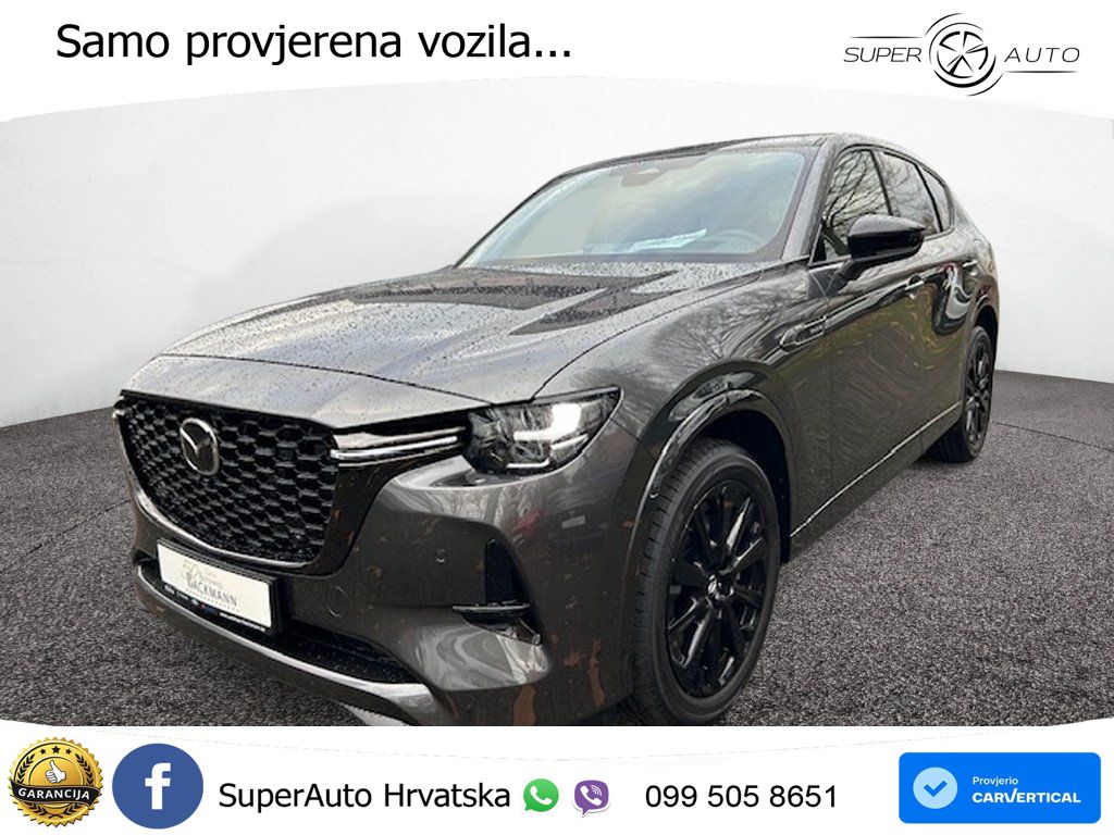 Mazda CX-60 2.5 e-Skyactiv (328 KS) AWD Automatic ACC+HEAD+4xGR SJED+360+PANO