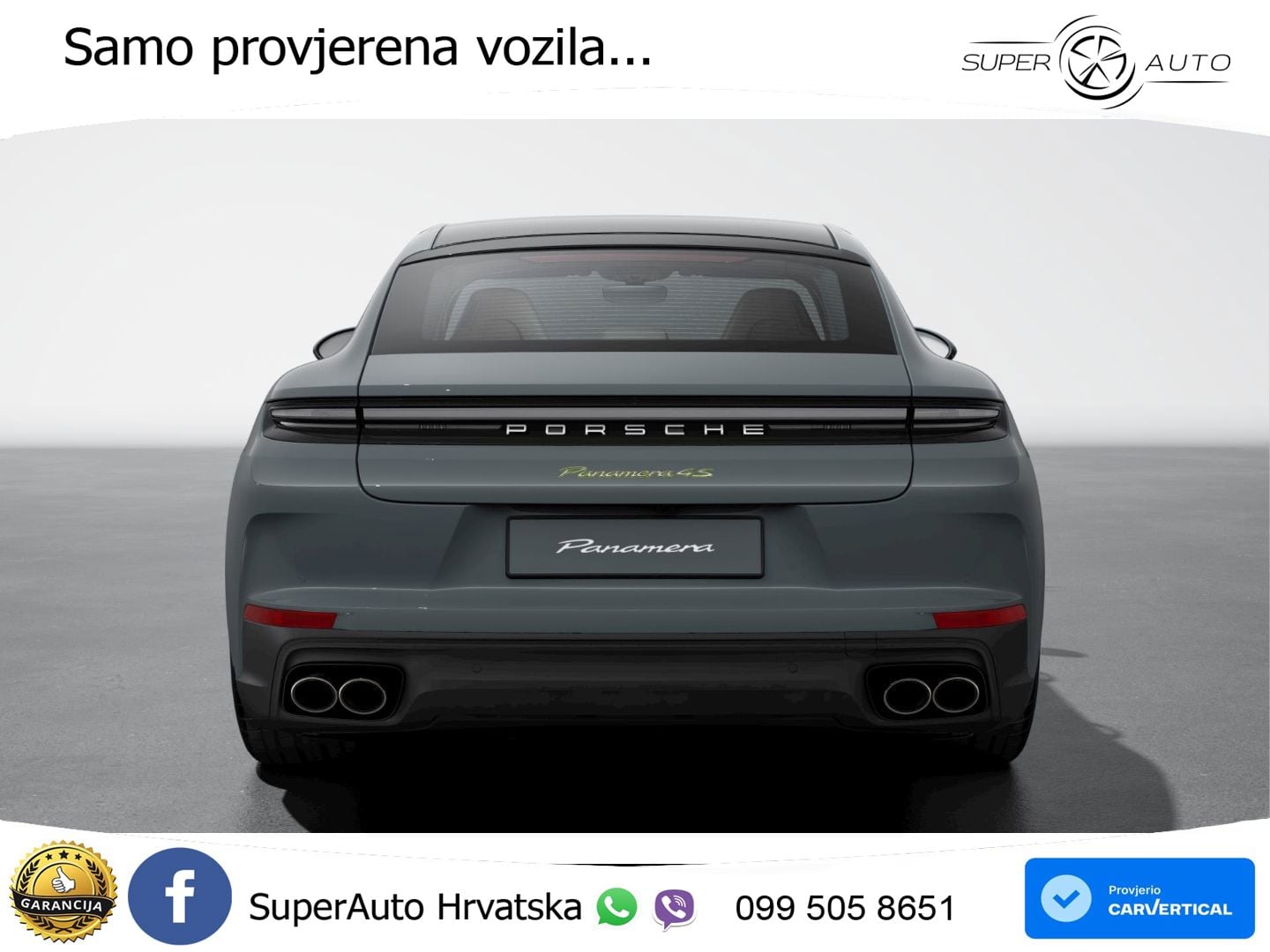 Porsche Panamera 4S 2.9 V6 (544 KS) E-Hybrid PDK ACC+HEAD+4xGR SJED+360+PANO