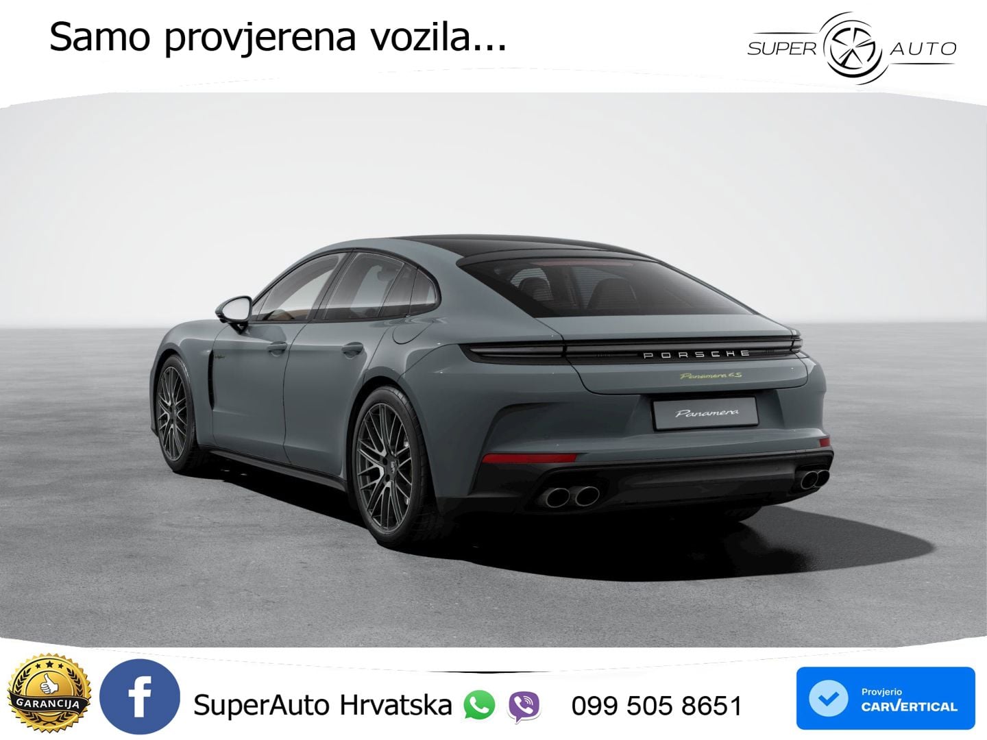 Porsche Panamera 4S 2.9 V6 (544 KS) E-Hybrid PDK ACC+HEAD+4xGR SJED+360+PANO