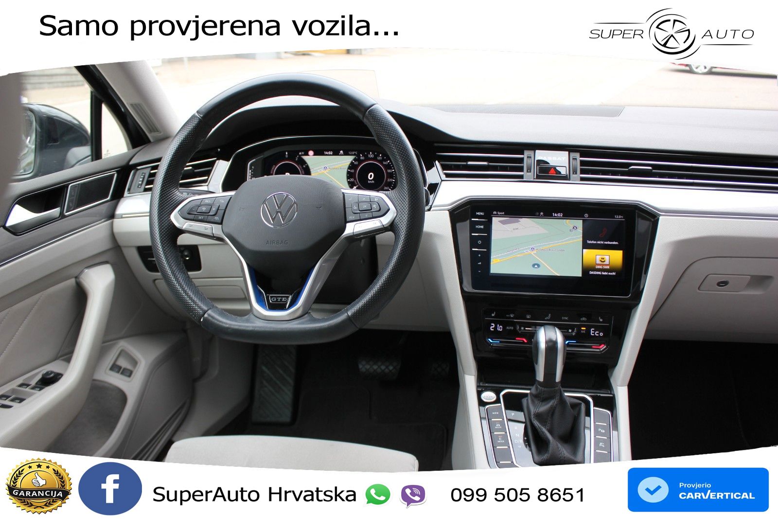 Volkswagen Passat Variant GTE 1.4 TSI (218 KS) DSG LED+GR SJED+ACC