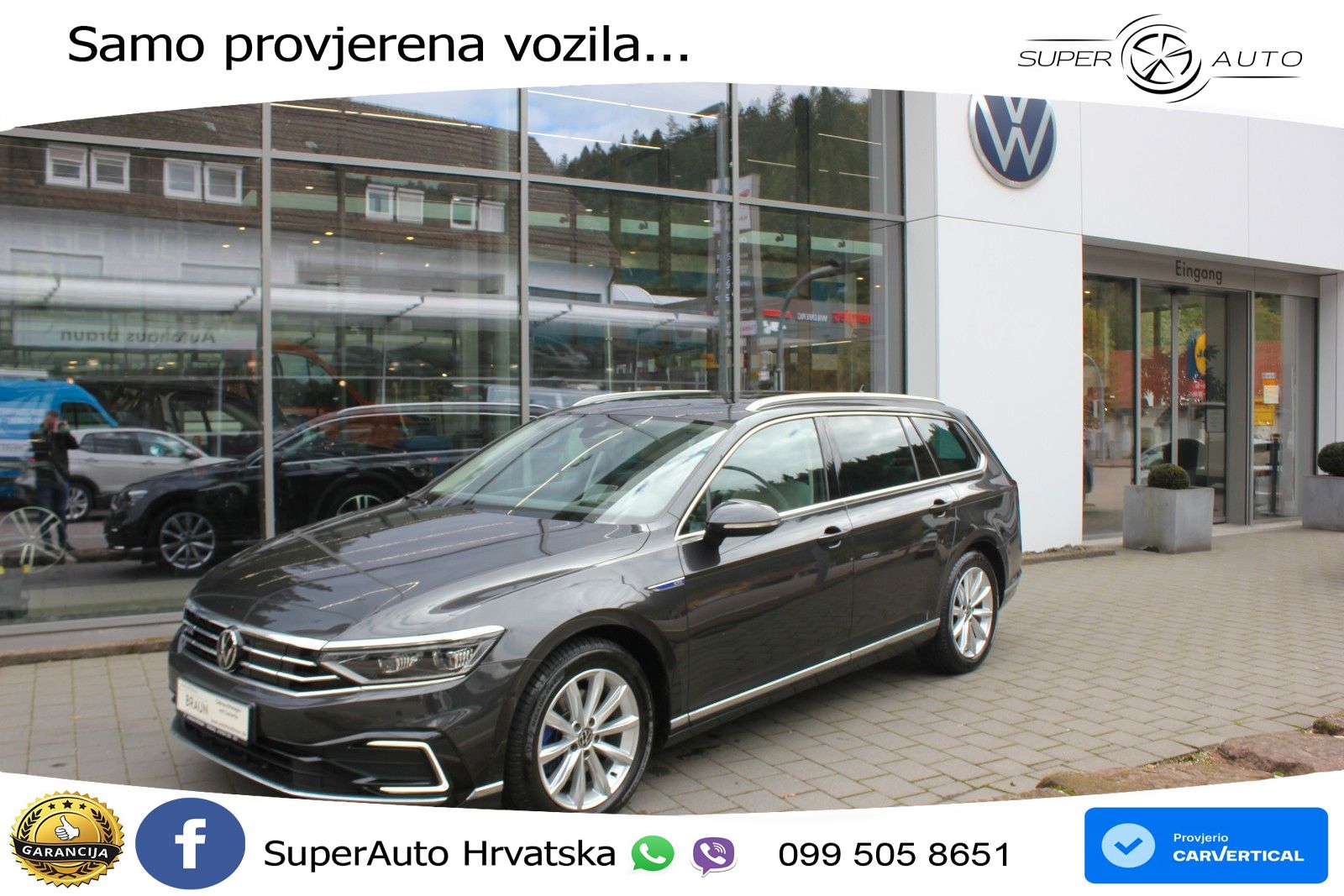 Volkswagen Passat Variant GTE 1.4 TSI (218 KS) DSG LED+GR SJED+ACC