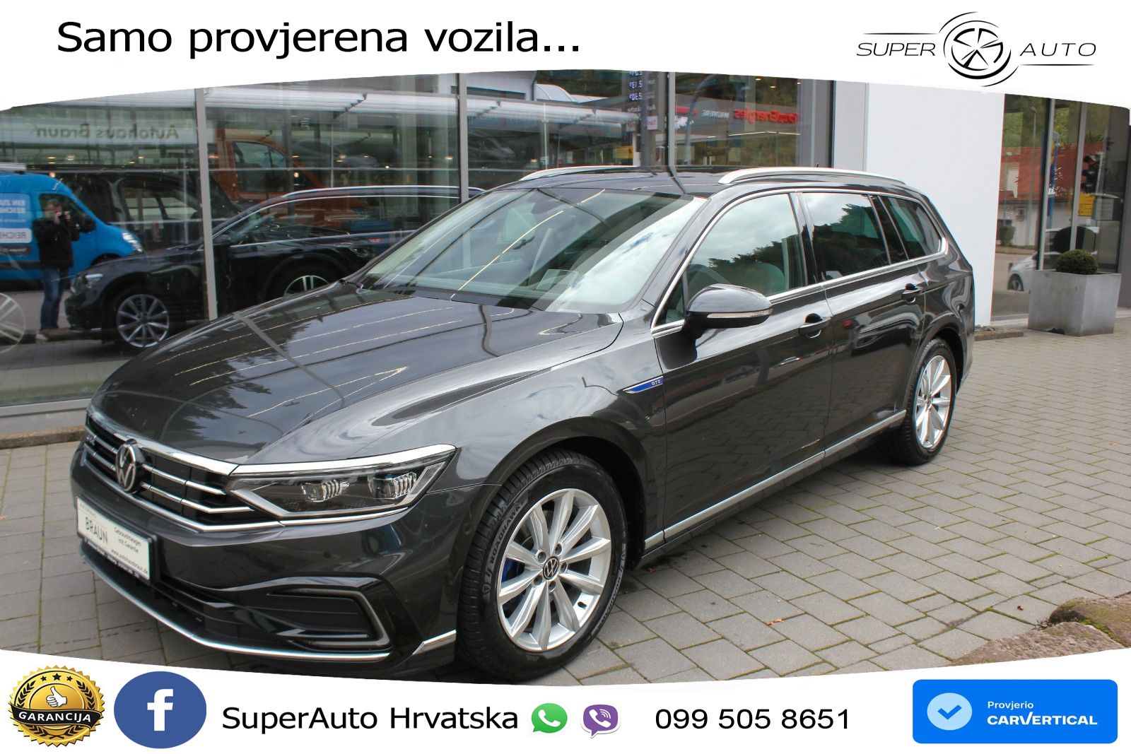 Volkswagen Passat Variant GTE 1.4 TSI (218 KS) DSG LED+GR SJED+ACC
