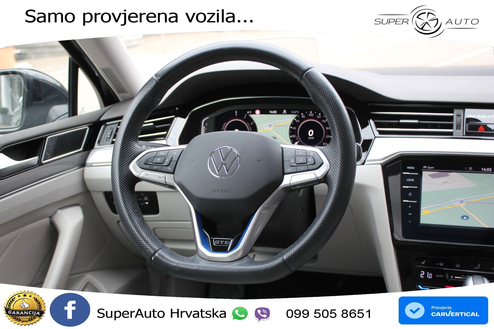 Volkswagen Passat Variant GTE 1.4 TSI (218 KS) DSG LED+GR SJED+ACC