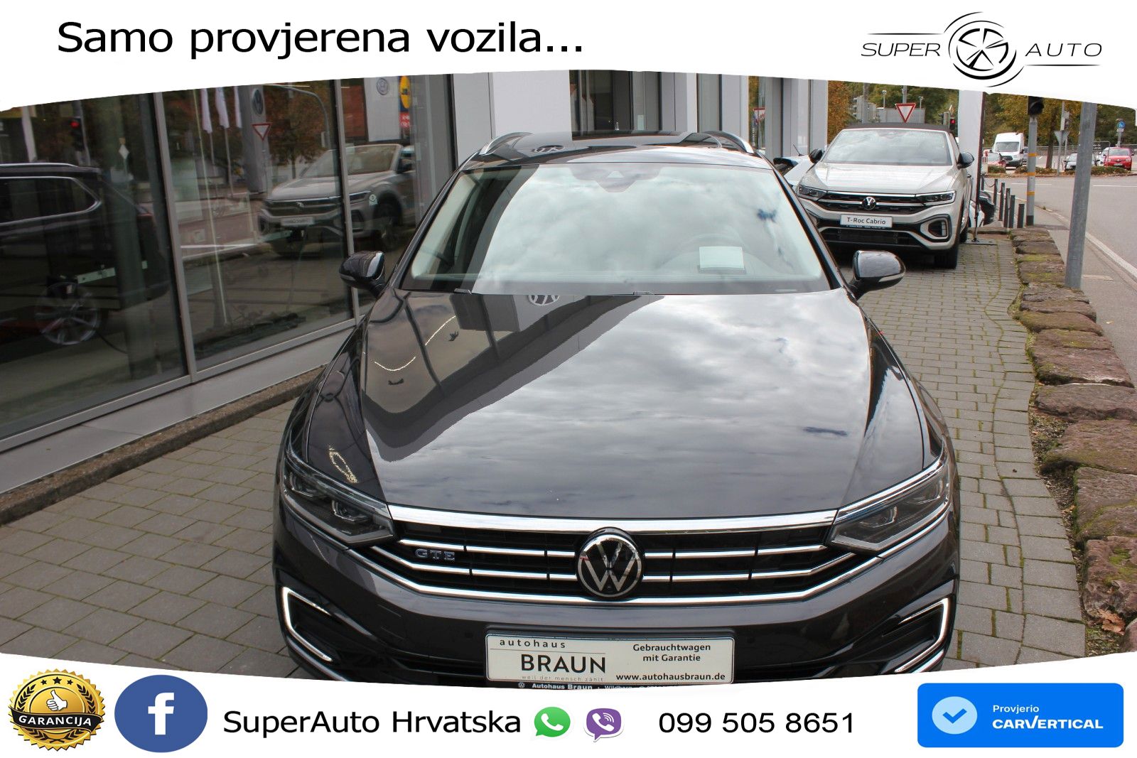 Volkswagen Passat Variant GTE 1.4 TSI (218 KS) DSG LED+GR SJED+ACC