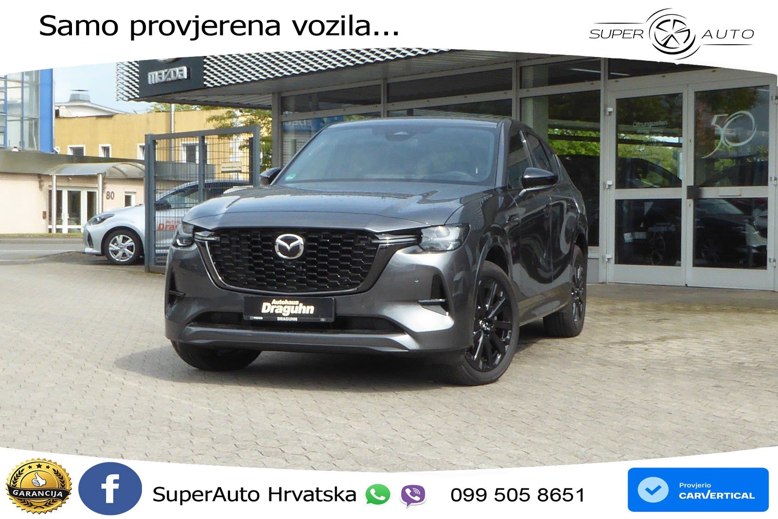 Mazda CX-60 3.3 e-Skyactiv D (254 KS) AWD Automatic LED+GR SJED+ACC