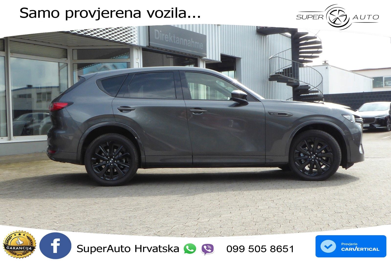 Mazda CX-60 3.3 e-Skyactiv D (254 KS) AWD Automatic LED+GR SJED+ACC