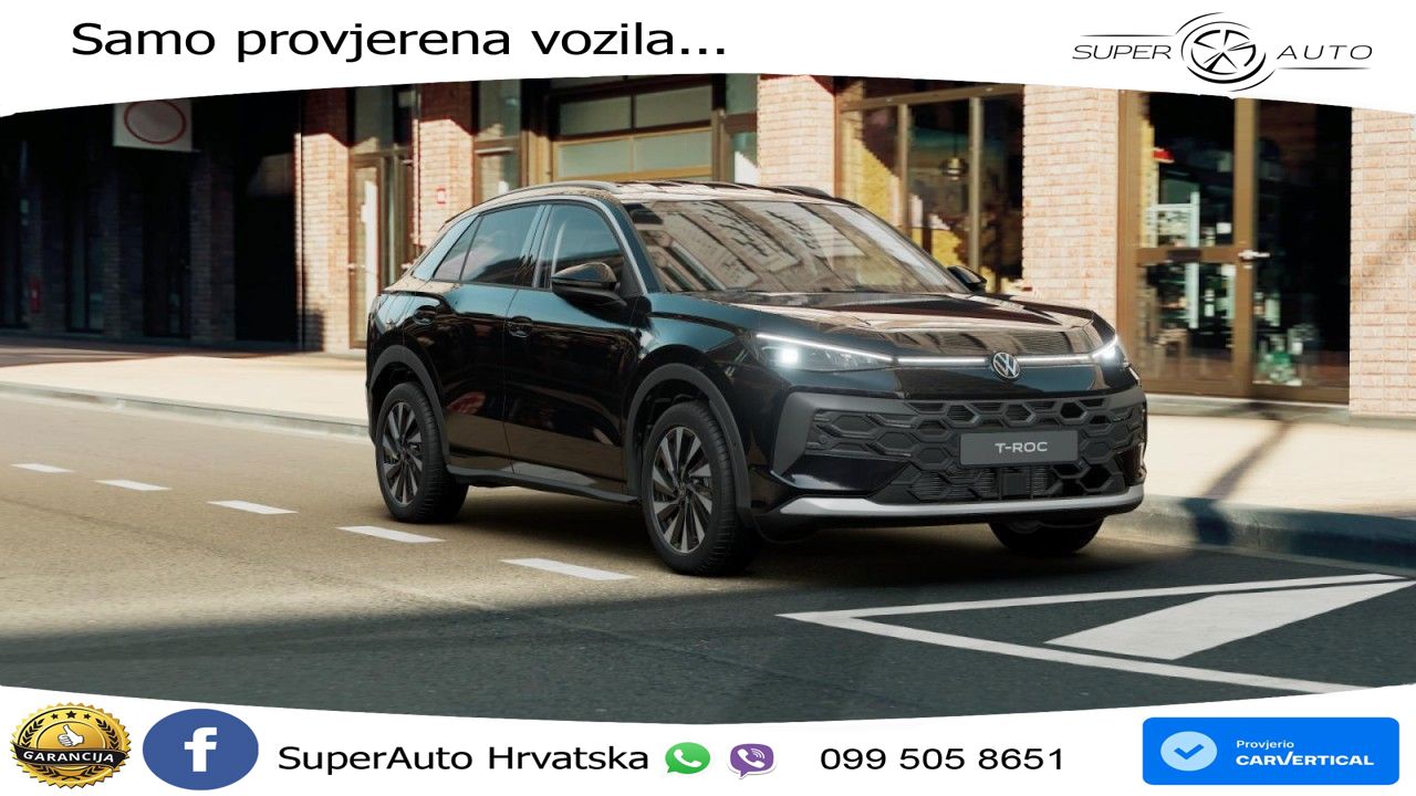 Volkswagen T-Roc 1.5 eTSI (150 KS)  DSG LED+GR SJED+ACC