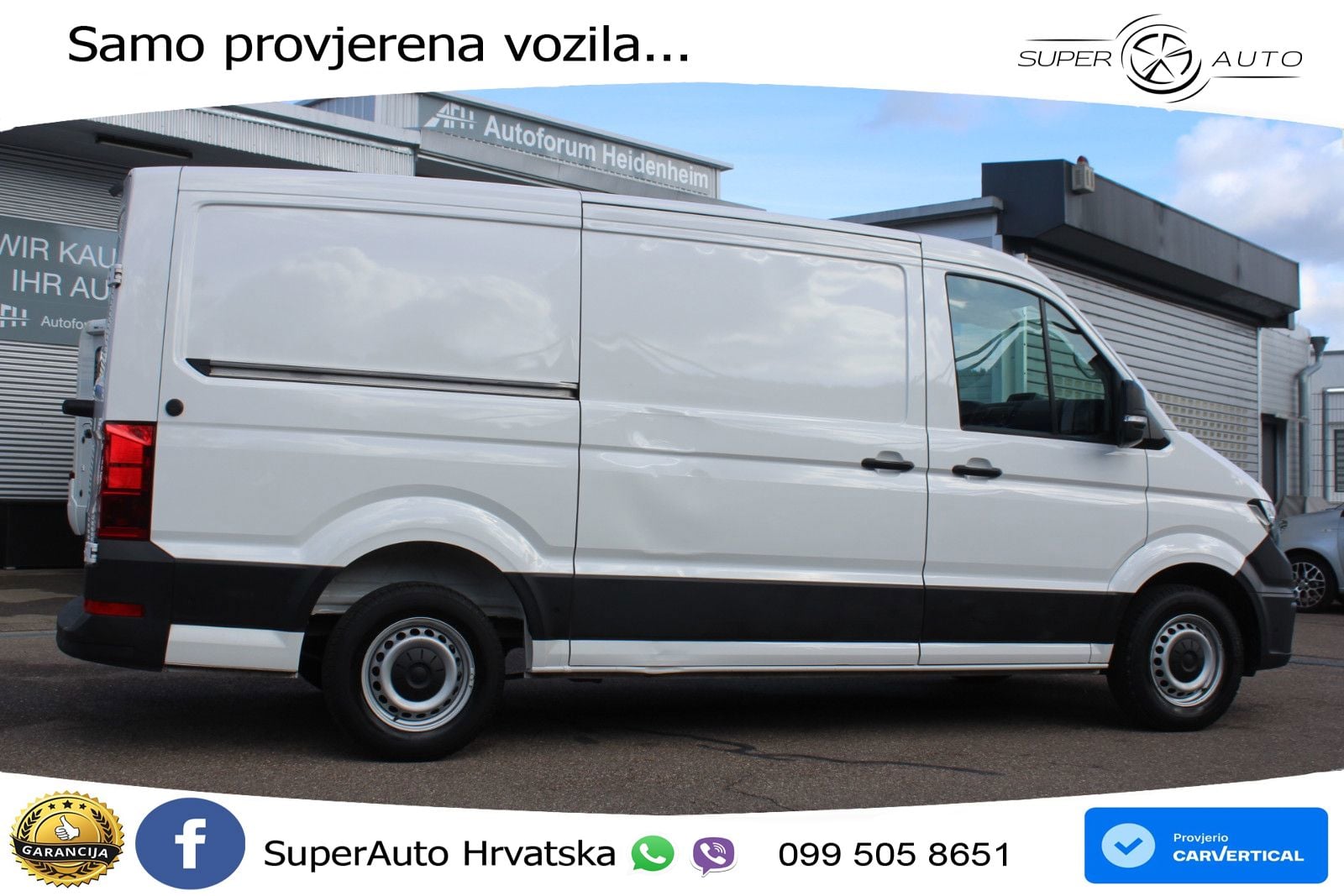 Volkswagen Crafter 35 Kasten 2.0 TDI L2 mittellang FWD 140 KS