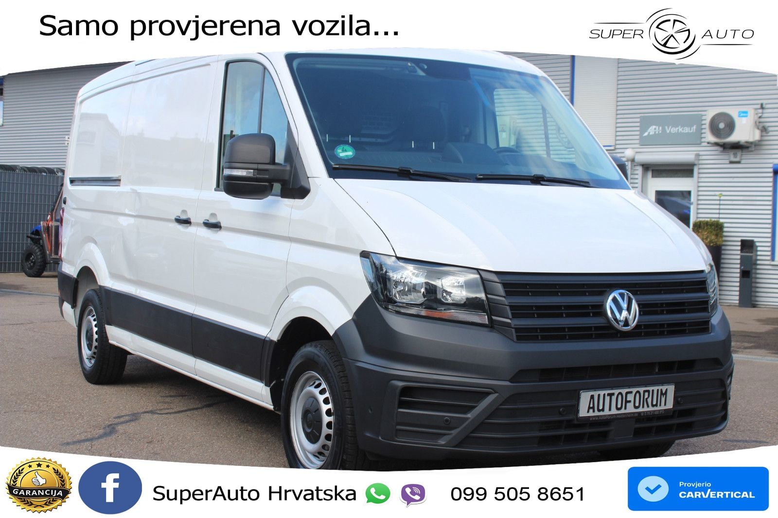 Volkswagen Crafter 35 Kasten 2.0 TDI L2 mittellang FWD 140 KS