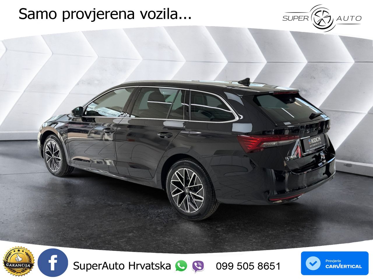 Škoda Octavia Combi 2.0 TDI (150 KS) DSG LED+GR SJED+ACC