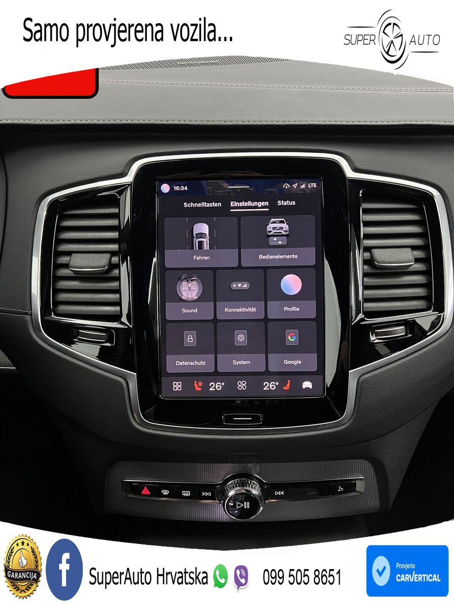 Volvo XC90 Recharge 2.0 T8 AWD Geartronic LED+GR SJED+ACC