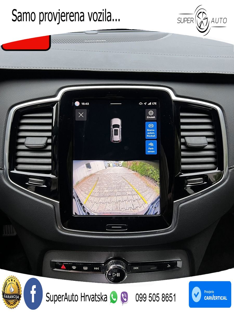 Volvo XC90 Recharge 2.0 T8 AWD Geartronic LED+GR SJED+ACC