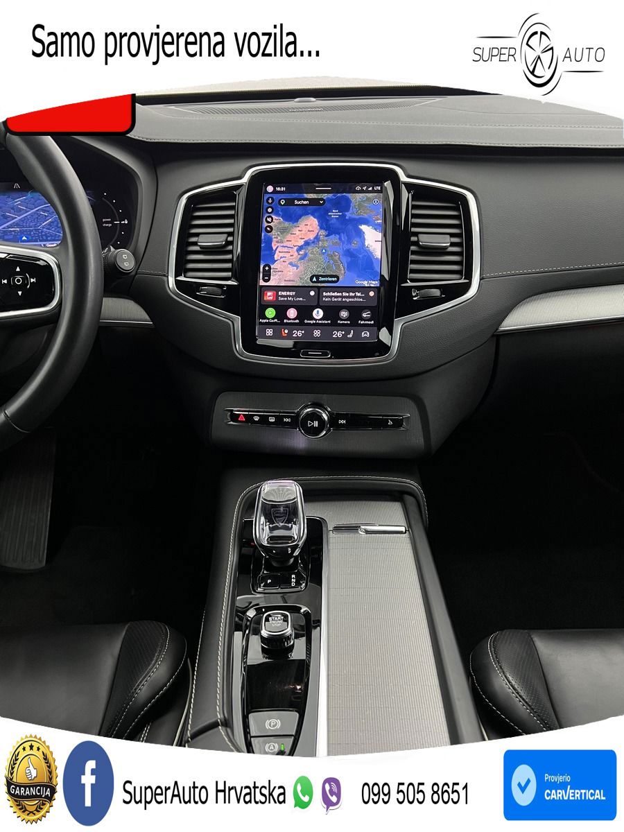 Volvo XC90 Recharge 2.0 T8 AWD Geartronic LED+GR SJED+ACC