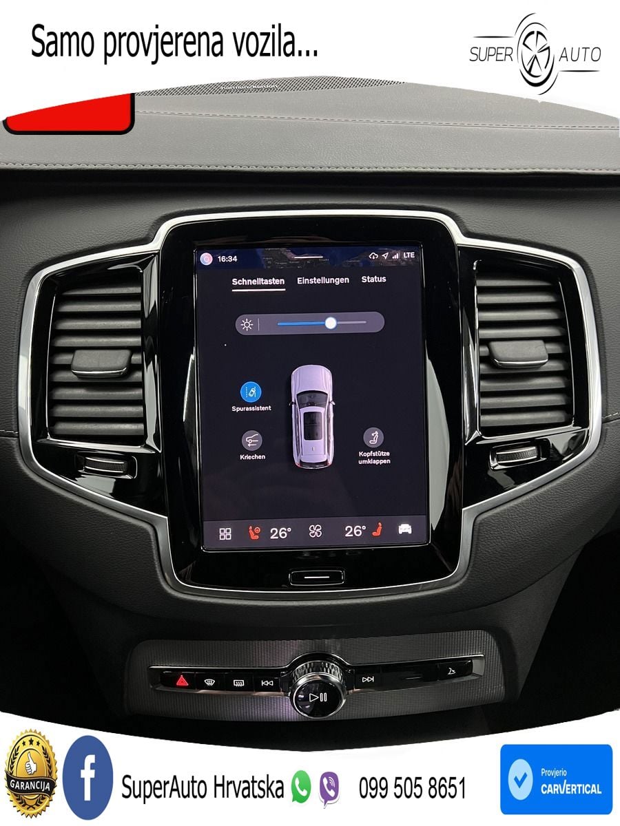 Volvo XC90 Recharge 2.0 T8 AWD Geartronic LED+GR SJED+ACC