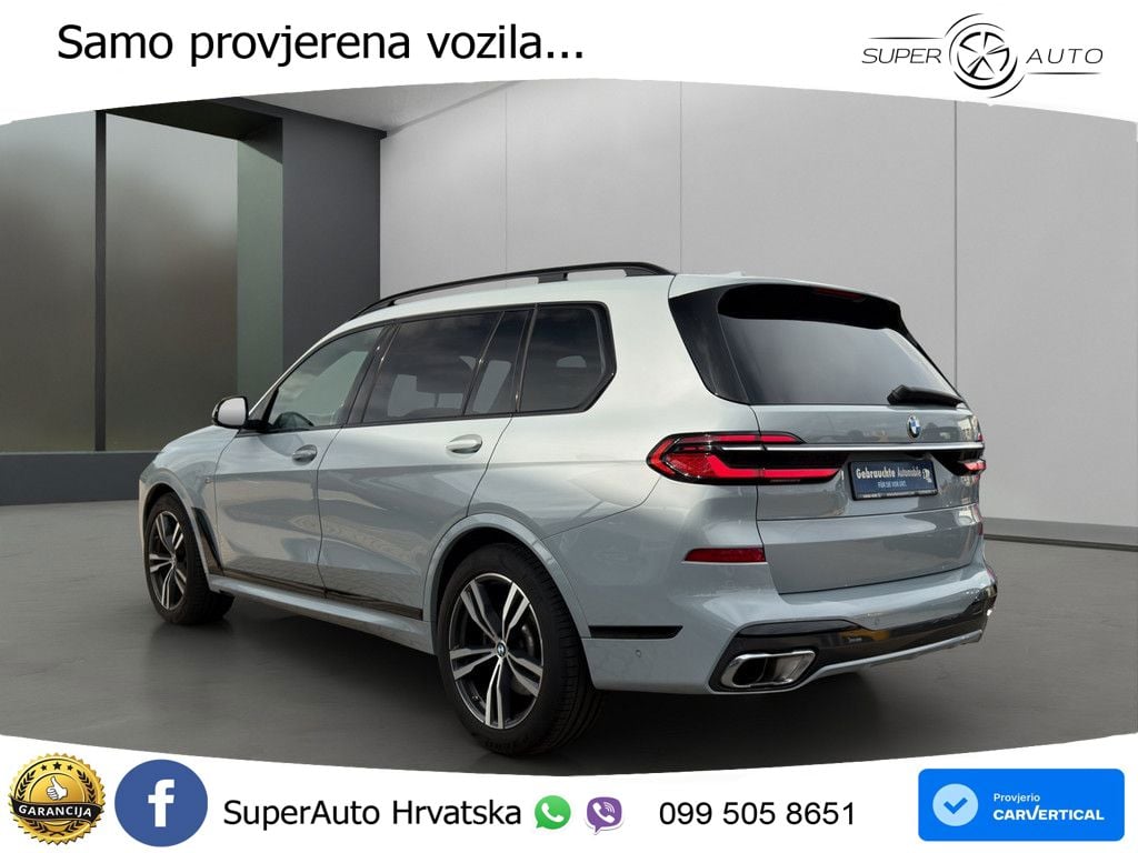 BMW X7 40d (352 KS) xDrive Steptronic M Sport ZRAČNI+ACC+GR SJED+KAM+PANO