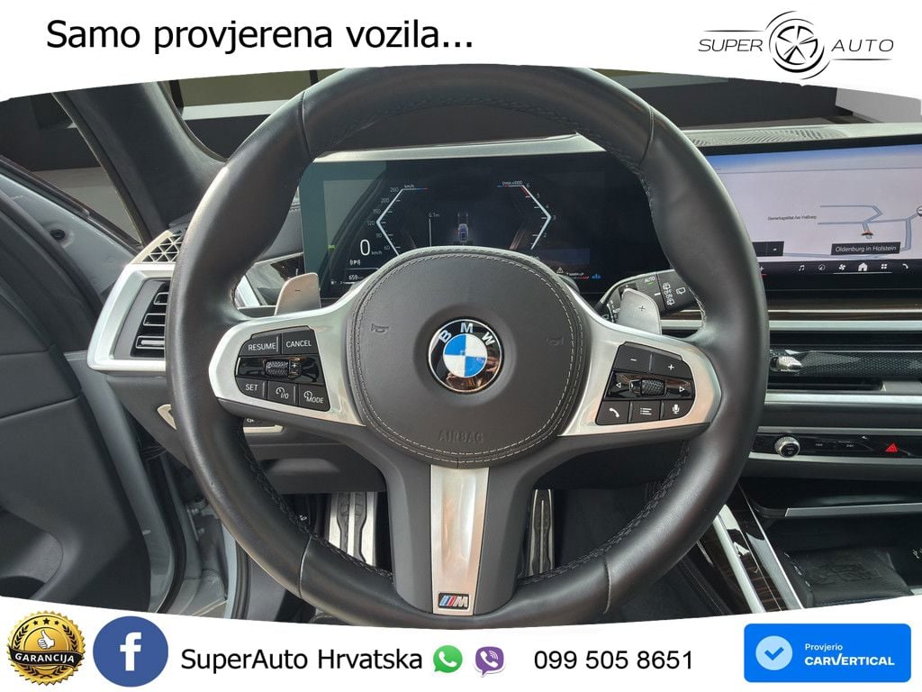 BMW X7 40d (352 KS) xDrive Steptronic M Sport ZRAČNI+ACC+GR SJED+KAM+PANO