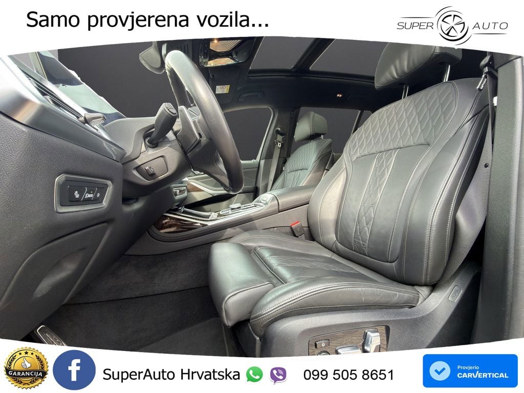BMW X7 40d (352 KS) xDrive Steptronic M Sport ZRAČNI+ACC+GR SJED+KAM+PANO
