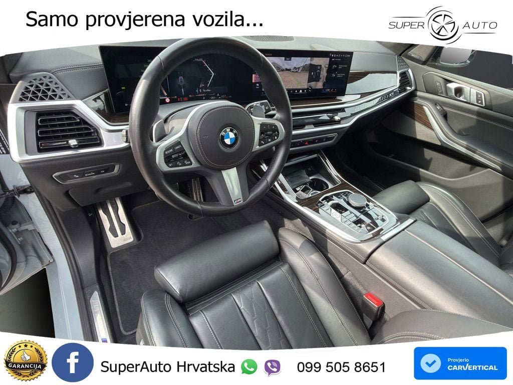 BMW X7 40d (352 KS) xDrive Steptronic M Sport ZRAČNI+ACC+GR SJED+KAM+PANO