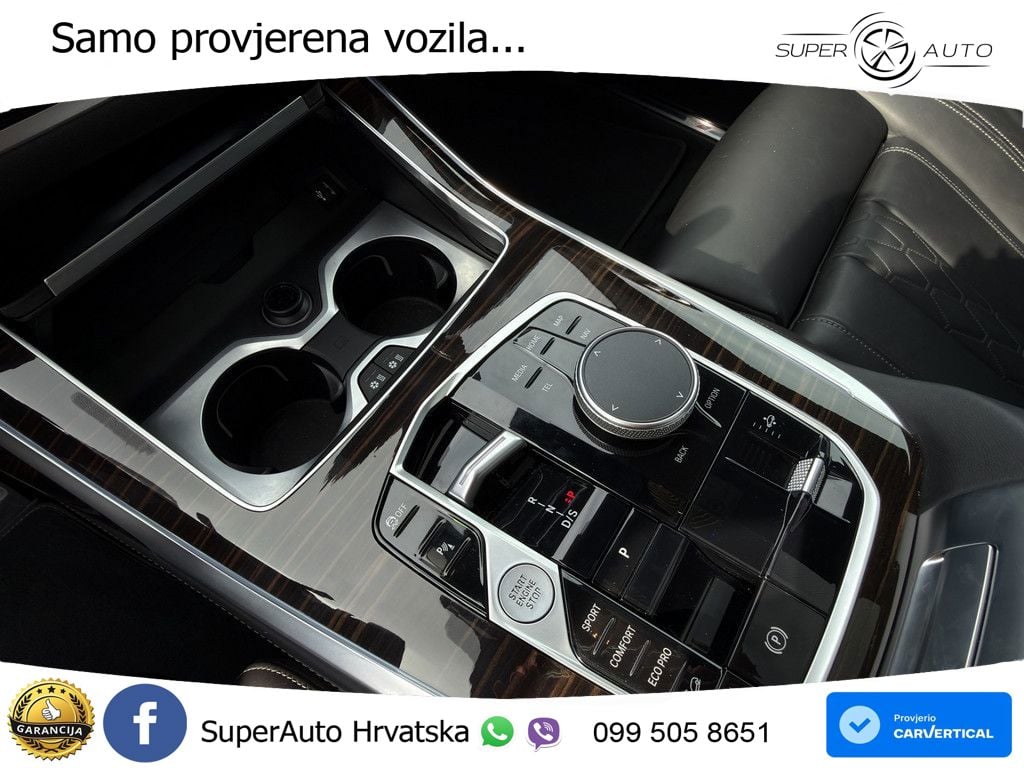 BMW X7 40d (352 KS) xDrive Steptronic M Sport ZRAČNI+ACC+GR SJED+KAM+PANO
