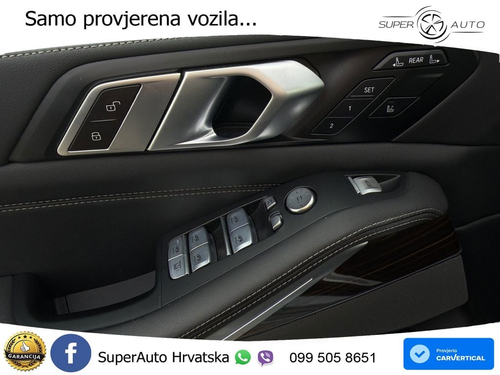 BMW X7 40d (352 KS) xDrive Steptronic M Sport ZRAČNI+ACC+GR SJED+KAM+PANO