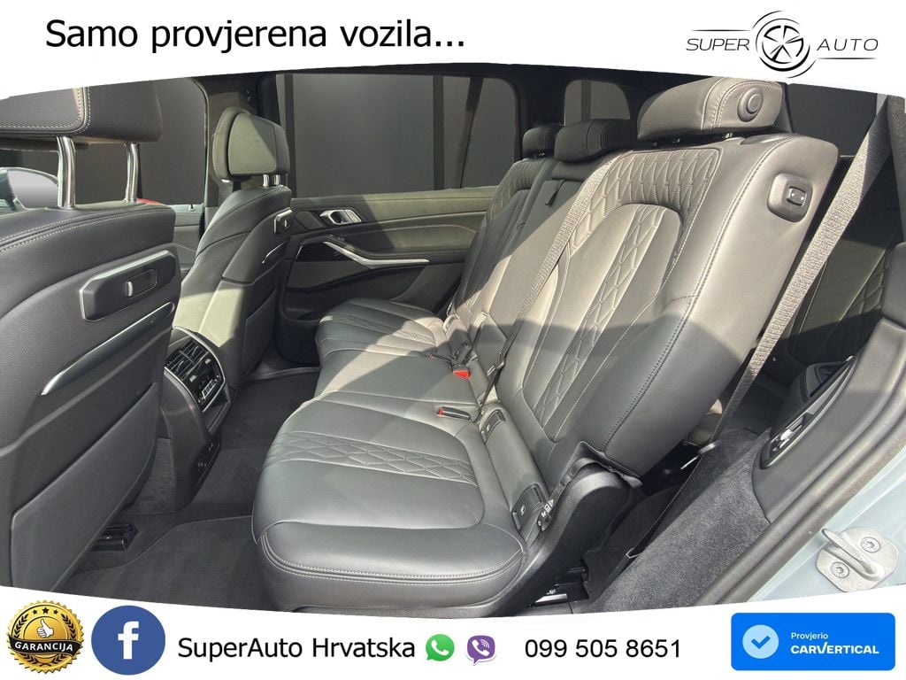 BMW X7 40d (352 KS) xDrive Steptronic M Sport ZRAČNI+ACC+GR SJED+KAM+PANO